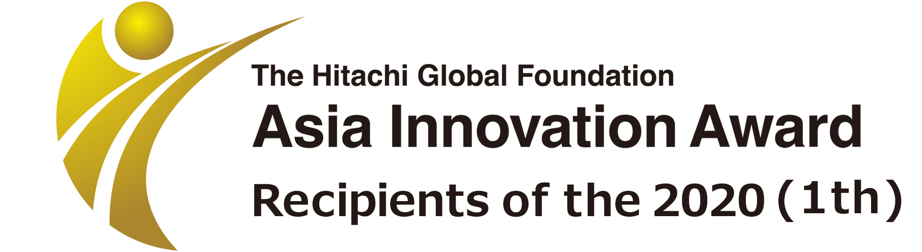 Recipients of the 2020 (1th) Hitachi Global Foundation Asia Innovation Award
